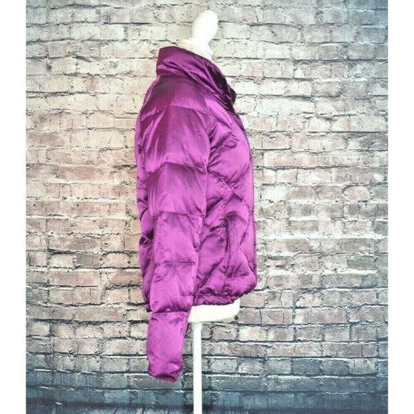 North Face Women's Aconcagua 550 Down Puffer Jacket Coat Size Small Purple - Picture 5 of 5